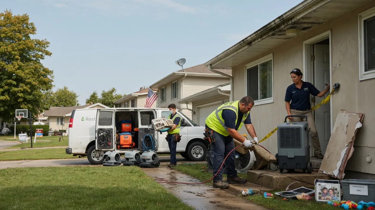 Water Damage Restoration in Mathews, LA near me